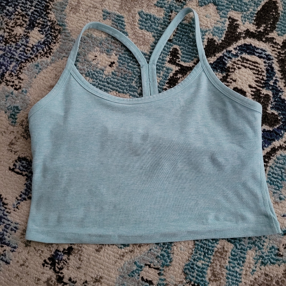 [Beyond Yoga] slim racerback crop top bra L